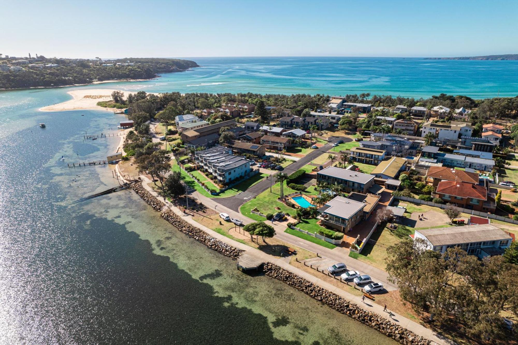 The Retreat Lakeside Merimbula Eksteriør billede